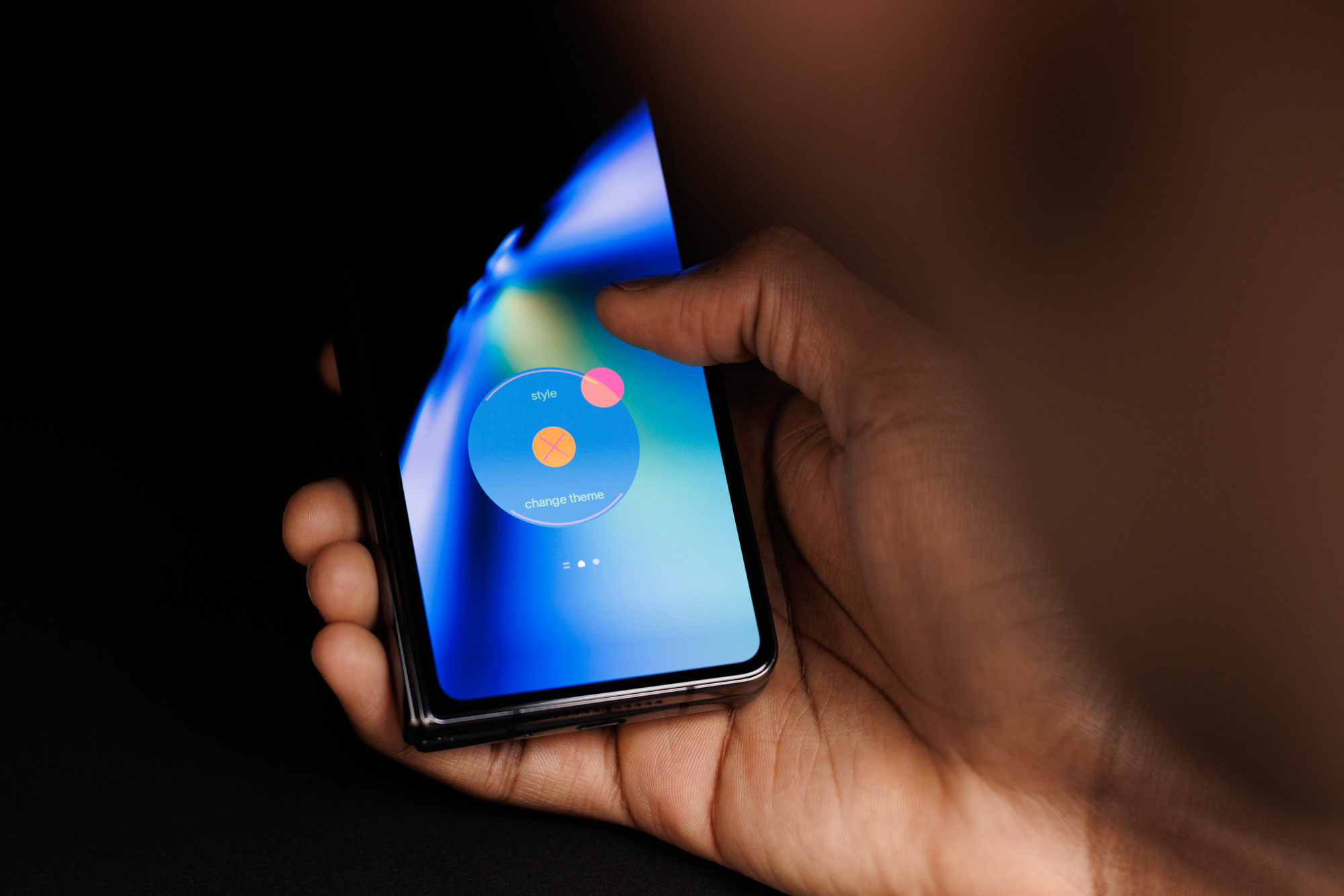 Command Stick in use